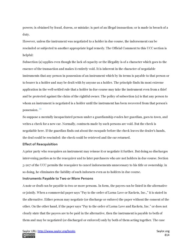 Business Law and the Legal Environment - Page 814